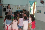 Hơn 30 năm, cô giáo vẫn say đắm nghề nuôi dạy trẻ
