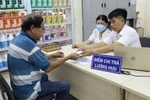 100% người hưởng qua tài khoản ATM đã được chi trả lương hưu, trợ cấp mới