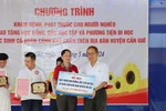 Nutifood tặng 1.000 phần quà dinh dưỡng cho hộ gia đình nghèo huyện Cần Giờ