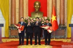Chủ tịch nước Lương Cường trao quyết định bổ nhiệm các Phó Thủ tướng, Bộ trưởng