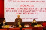 Tổng Bí thư Nguyễn Phú Trọng tiếp xúc cử tri Thành phố Hà Nội