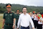 Chủ tịch nước: Quan tâm đến người dân để xã đảo Thổ Châu sớm không còn hộ nghèo