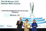 Tập đoàn BRG được vinh danh tại Giải thưởng Trao quyền cho phụ nữ (WEPs 2021)