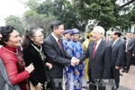 Tổng Bí thư chúc Tết Đảng bộ, chính quyền, nhân dân thành phố Hà Nội