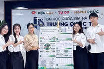 Đề tài liên ngành về tiêu dùng xanh giúp nhóm sinh viên đạt giải Nhất NCKH của Trường Quốc tế 