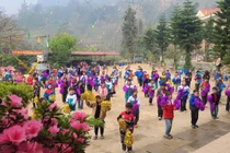 Lãnh đạo CSGD đánh giá cao chính sách cho học sinh trường nội trú tại các xã biên giới đất liền