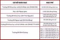 Cùng đào tạo ngành Hàn Quốc học, các cơ sở giáo dục có mức học phí ra sao?