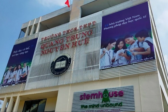 TPHCM: Không tìm thấy báo cáo công khai trên website, THCS, THPT Quang Trung Nguyễn Huệ nói gì?