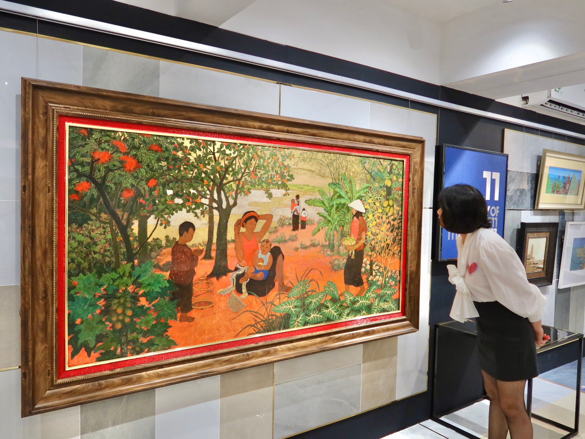 Triển lãm diễn ra từ ngày 17/11 và bế mạc, trao giấy chứng nhận vào ngày 20/12/2025. Ảnh: Lưu Diễm.