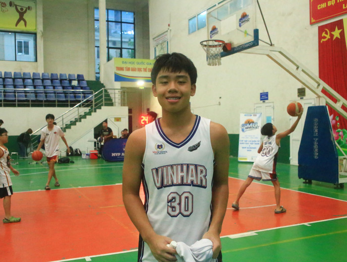 Đội trưởng Hải Anh của đội Vinschool The Harmony. img-7623.jpg