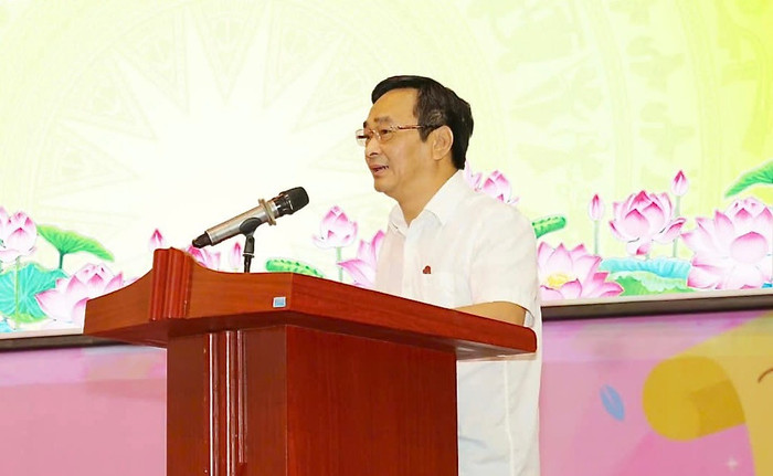 Thầy Hà Huy Phương - Hiệu trưởng Trường Trung học phổ thông Chuyên Bắc Ninh. Ảnh: website nhà trường 484939570-1156616199592784-3355927219756565590-n.jpg