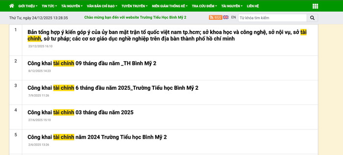 Ảnh chụp màn hình.