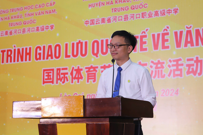 Tiến sĩ Ngô Thanh Xuân - Hiệu trưởng Trường Trung học phổ thông Chuyên Lào Cai. Ảnh: NVCC z7045514282569-f333ca2362078d8d98d5c85087b37888.jpg