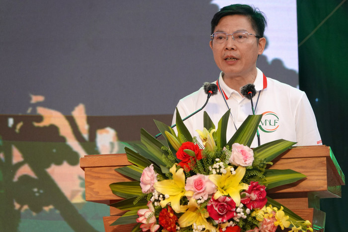 Giáo sư, Tiến sĩ, Nhà giáo ưu tú Phạm Văn Điển - Hiệu trưởng Trường Đại học Lâm nghiệp. Ảnh: website nhà trường 492605325-1133638552141542-2247333140586038902-n.jpg