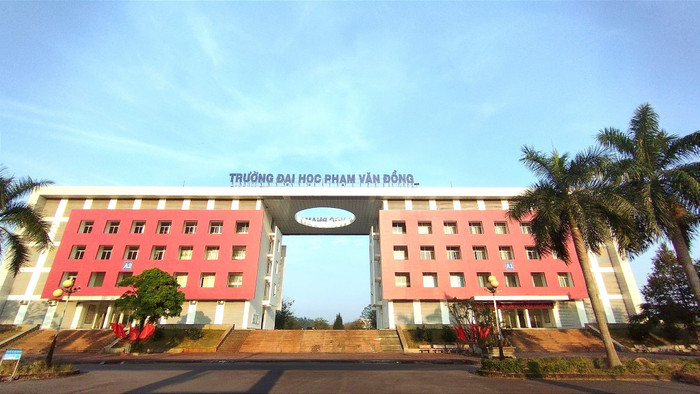 Trường Đại học Phạm Văn Đồng. Ảnh: website nhà trường 487967257-1223283029799093-6523477678838088054-n.jpg