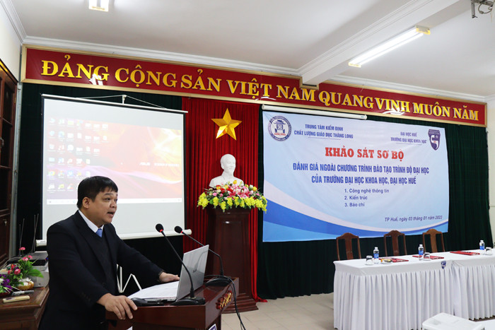 Phó Giáo sư, Tiến sĩ Võ Thanh Tùng - Hiệu trưởng Trường Đại học Khoa học, Đại học Huế. Ảnh: Website nhà trường Phó Giáo sư, Tiến sĩ Võ Thanh Tùng - Hiệu trưởng Trường Đại học Khoa học, Đại học Huế. Ảnh: Website nhà trường