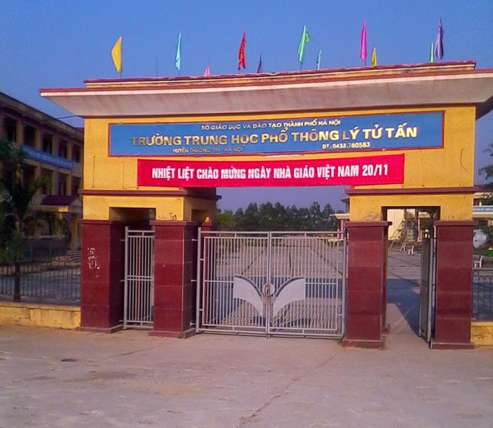 Trường Trung học phổ thông Lý Tử Tấn (Ảnh: FB) Trường Trung học phổ thông Lý Tử Tấn (Ảnh: FB)