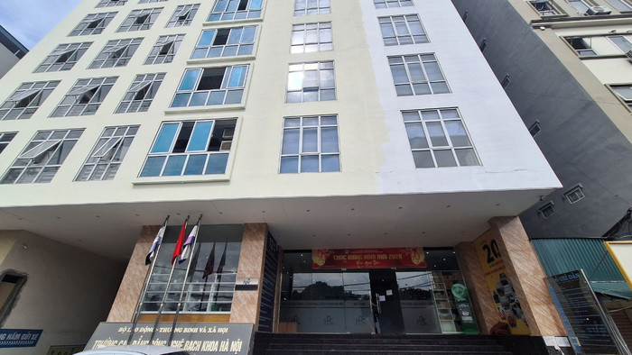 Cơ sở Hà Nội của Trường Cao đẳng Công nghệ Bách khoa Hà Nội tại 18- 20 – Đường Nhân Mỹ, phường Mỹ Đình 1, quận Nam Từ Liêm, Thành phố Hà Nội. (Ảnh: NP) gdvn_hpc (5).jpg