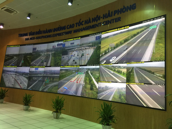 Trung tâm điều hành cao tốc Hà Nội - Hải Phòng. (Ảnh: NVCC) gdvn_cao-toc-ha-noi-hai-phong.JPG