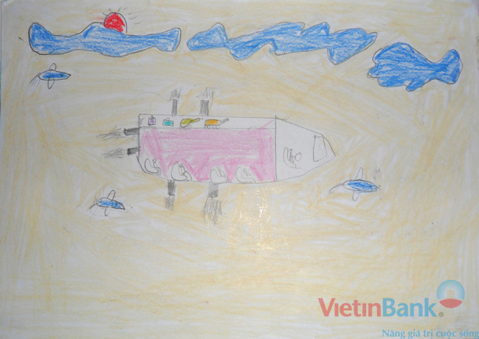 Ước mơ của em là trở thành phi công