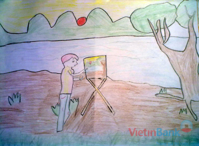 Ước mơ tưởng như viển vông ,nhưng điều em mong muốn nhất khi trở thành họa sĩ là vẽ lên những nét vẽ ngộ nghĩnh đáng yêu để bán đi lấy tiền để quyên góp cho những người bị ung thư nghèo và những người khuyết tật khác . Chính vì vậy , ngay từ bây giờ em sẽ học giỏi để nuôi dưỡng ước mơ trở thành họa sĩ sau này