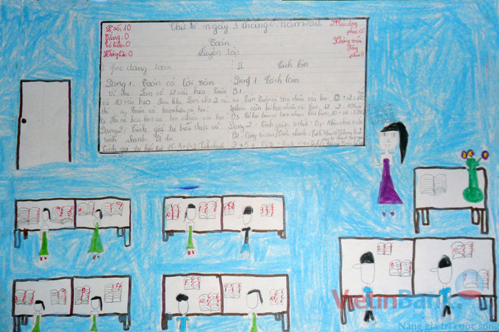 Ước mơ của em là trở thành cô giáo