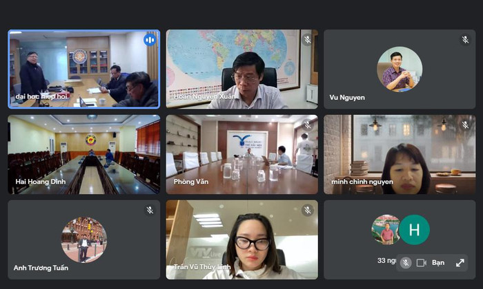Chương trình Tổng kết hoạt động của các câu lạc bộ năm 2021 và phương hướng hoạt động năm 2022 được tổ chức trực tuyến. (Ảnh: PM) Chương trình Tổng kết hoạt động của các câu lạc bộ năm 2021 và phương hướng hoạt động năm 2022 được tổ chức trực tuyến. (Ảnh: PM)