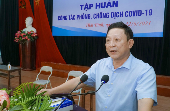 Phó Giáo sư, Tiến sĩ Nguyễn Quốc Tiến – Chủ tịch Hội đồng trường Đại học Y Dược Thái Bình. (Ảnh: Trường Đại học Y Dược Thái Bình) Phó Giáo sư, Tiến sĩ Nguyễn Quốc Tiến – Chủ tịch Hội đồng trường Đại học Y Dược Thái Bình. (Ảnh: Trường Đại học Y Dược Thái Bình)
