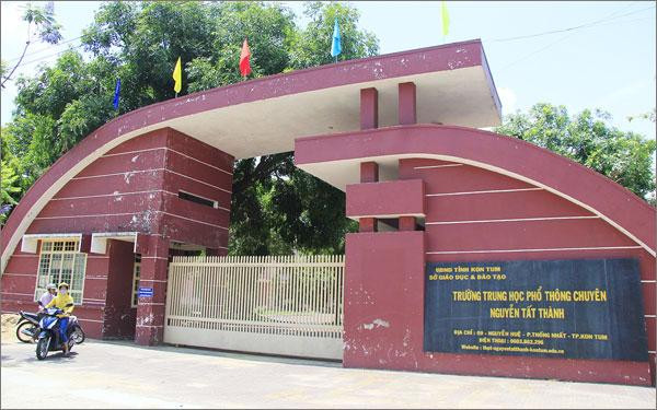 Trường Trung học phổ thông chuyên Nguyễn Tất Thành. (Ảnh: VOV) Trường Trung học phổ thông chuyên Nguyễn Tất Thành. (Ảnh: VOV)