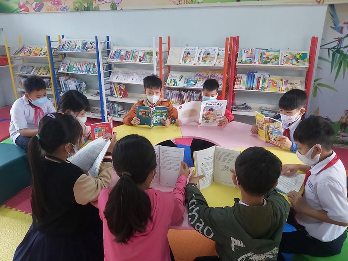 Thư Viện Ước Mơ của các bé trường Nguyễn Đức Thiệu và Quế An ở tỉnh Quảng Nam. (Ảnh: Thư viện Ước mơ) Thư Viện Ước Mơ của các bé trường Nguyễn Đức Thiệu và Quế An ở tỉnh Quảng Nam. (Ảnh: Thư viện Ước mơ)