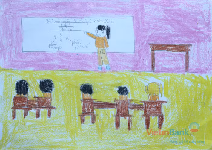 Em ước mơ trẻ em đều được đến trường