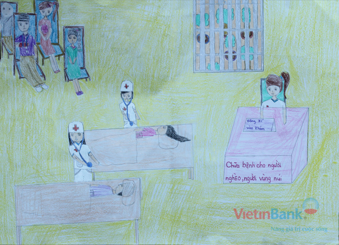 Em ước mơ trở thành bác sĩ
