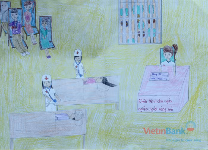 Em ước mơ trở thành bác sĩ