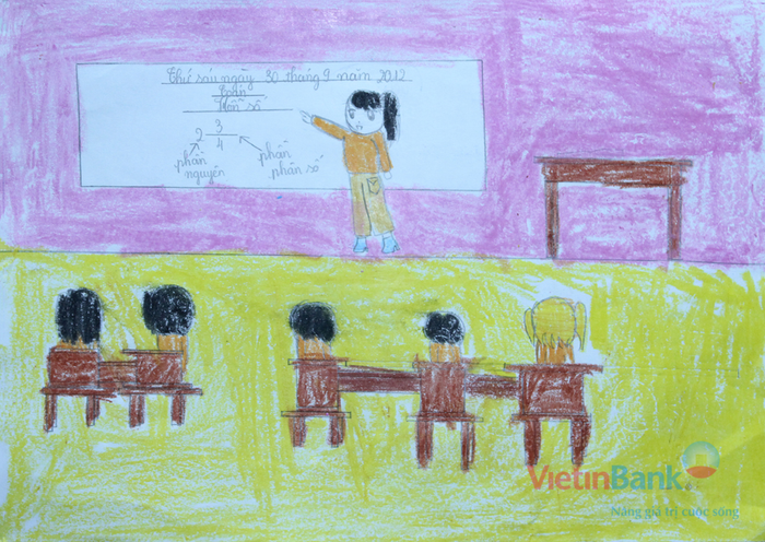 Em ước mơ trẻ em đều được đến trường