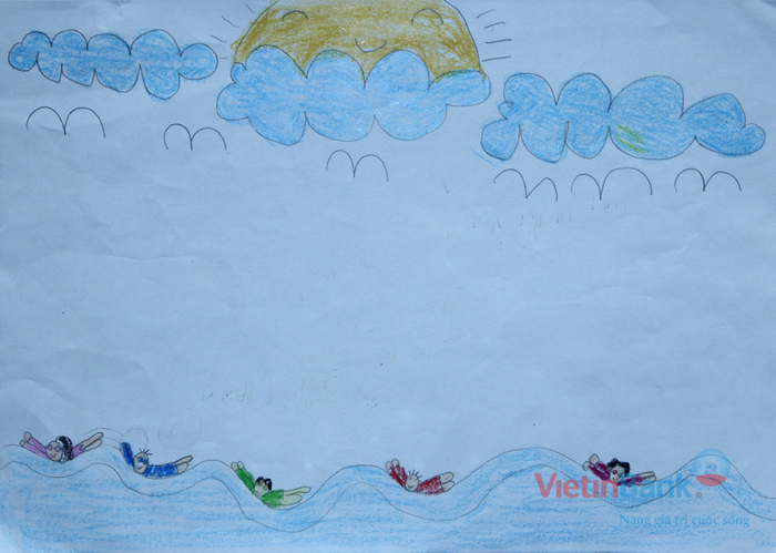 Ước mơ của em là được đi tắm biển