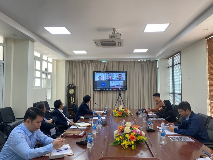 Trường Đại học Điện lực làm việc với Công ty Trách nhiệm hữu hạn HITACHI Energy Việt Nam.