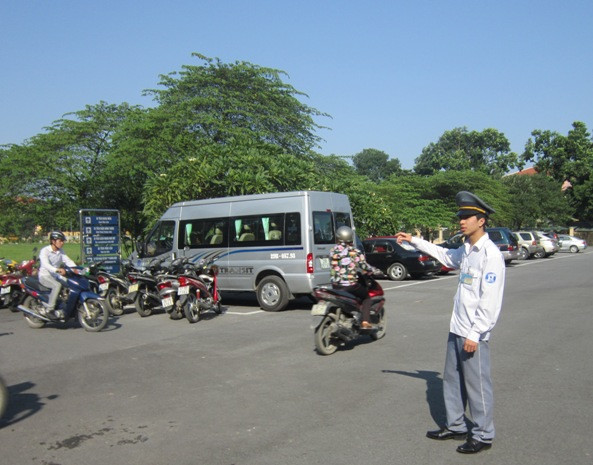 Hướng dẫn phương tiện dừng đỗ. Hướng dẫn phương tiện dừng đỗ.