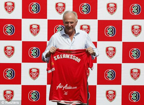 Eriksson là HLV có máu phiêu bạt, tính luôn BEC Tero, ông đã làm việc khắp nơi trên thế giới, trừ châu Úc là chưa đặt chân Eriksson là HLV có máu phiêu bạt, tính luôn BEC Tero, ông đã làm việc khắp nơi trên thế giới, trừ châu Úc là chưa đặt chân