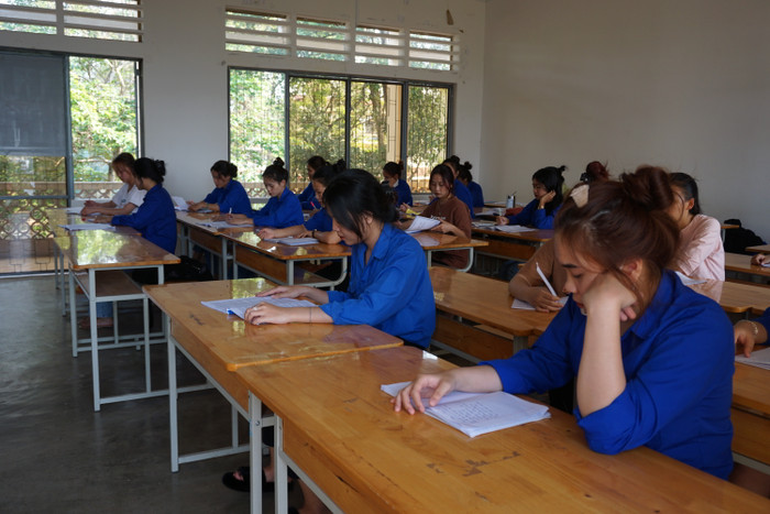 Nhiệm vụ đào tạo bị thu hẹp, Trường Cao đẳng sư phạm Đắk Lắk đang phải đối mặt với nhiều khó khăn. Ảnh: Nguyên Phương