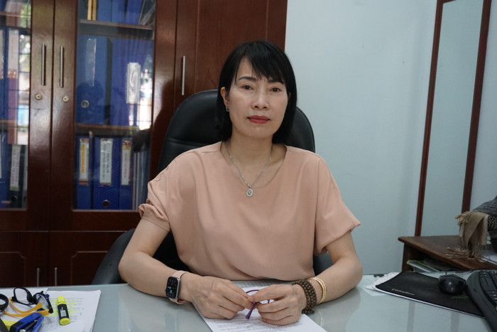 Cô Đoàn Thị Tuyết Yến – Hiệu trưởng Trường Tiểu học Tô Hiệu. Ảnh: Nguyên Phương Cô Đoàn Thị Tuyết Yến – Hiệu trưởng Trường Tiểu học Tô Hiệu. Ảnh: Nguyên Phương