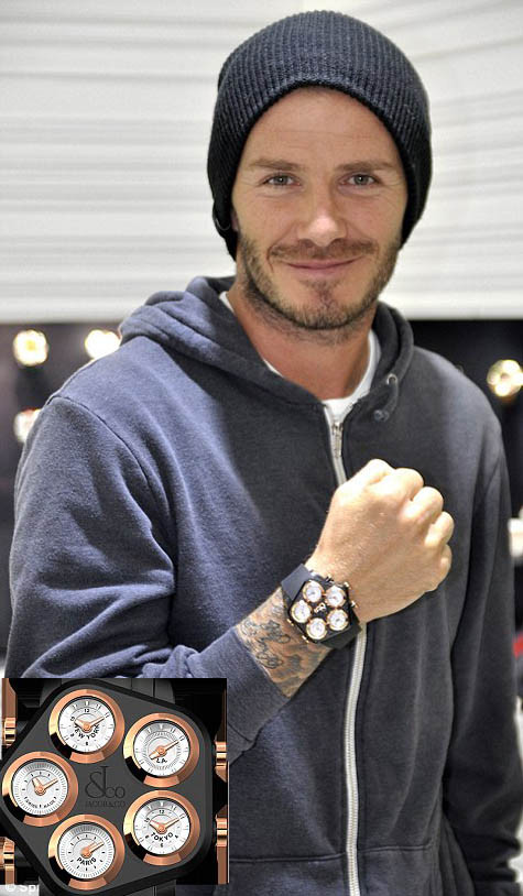 Chiếc đồng hồ đắt và độc của Becks Chiếc đồng hồ đắt và độc của Becks