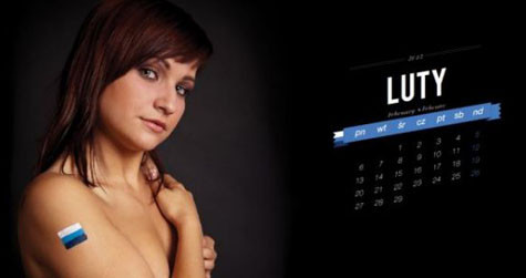 Bộ lịch nude của fan Bộ lịch nude của fan