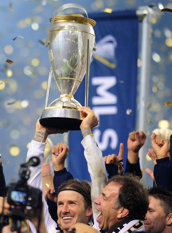 Những năm tháng tại Galaxy đã kết thúc hoàn hảo với Becks Những năm tháng tại Galaxy đã kết thúc hoàn hảo với Becks