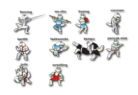 Biểu tượng của các môn thi đấu Biểu tượng của các môn thi đấu