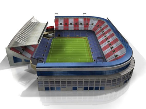 Một bản thiết kế mới của sân Vicente Calderon