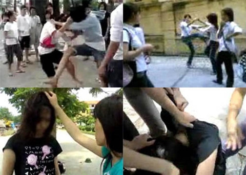 4 nữ sinh Huế đánh bạn ngay trong trường học do trường dạy kỹ năng sống quá kém! ảnh 2