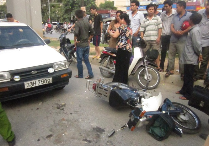 Hiện trường vụ tai nạn