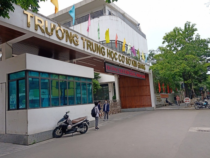 Trường Trung học cơ sở Kim Giang. (Ảnh: Mạnh Đoàn) Trường Trung học cơ sở Kim Giang. (Ảnh: Mạnh Đoàn)