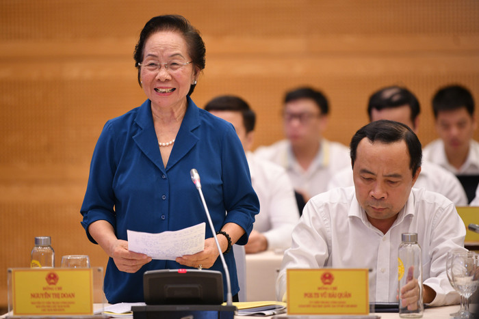 Bà Nguyễn Thị Doan, nguyên Phó Chủ tịch nước, Chủ tịch Hội Khuyến học Việt Nam Bà Nguyễn Thị Doan, nguyên Phó Chủ tịch nước, Chủ tịch Hội Khuyến học Việt Nam