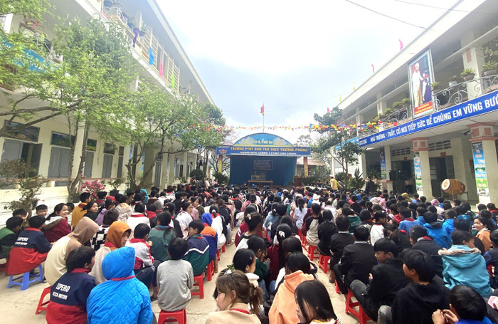 Trường phổ thông dân tộc bán trú Trung học cơ sở Thượng Phùng (Ảnh: Ban Tuyên giáo tỉnh Hà Giang) truong-ptdtbt-thcs-thuong-phung-meo-vac-ha-giang-tuyen-giao-ha-giang.jpg